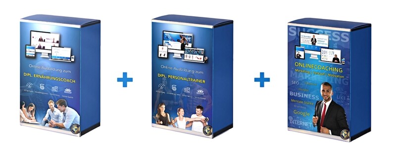 Premium Paket - All in one - Fitnessausbildung online absolvieren Premium Paket - All in one - Fitnessausbildung online absolvieren