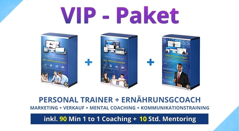 Personal Trainer und Ernährungscoach VIP Personal Trainer und Ernährungscoach VIP