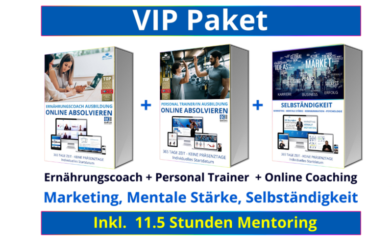 Personal Trainer und Ernährungscoach VIP Personal Trainer und Ernährungscoach VIP