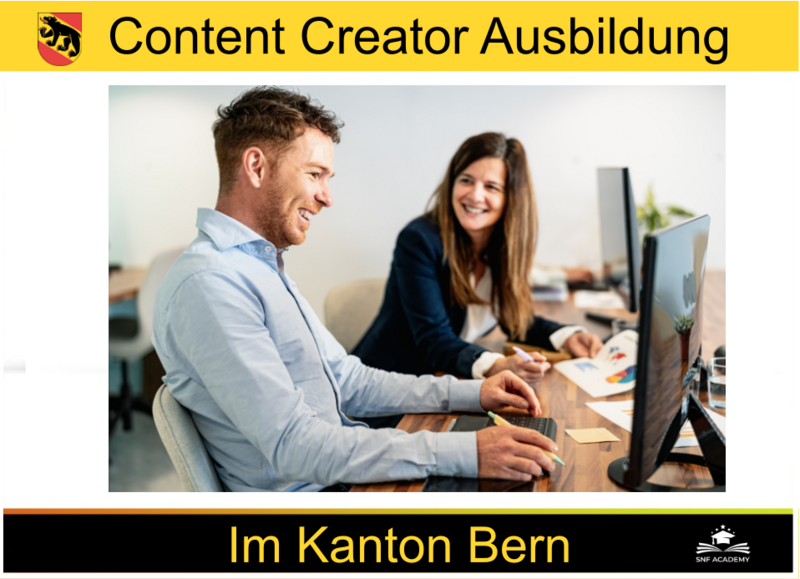 Content Creator Ausbildung Bern