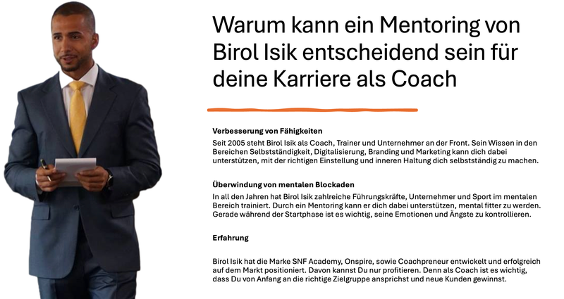 Mentoring für Coaches 20 Stunden