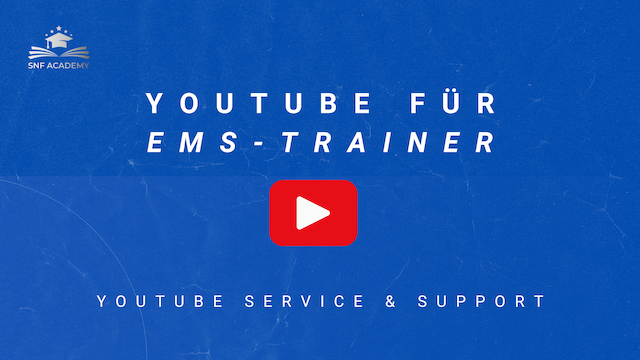 YouTube Kanal erstellen EMS-Trainer YouTube Kanal erstellen EMS-Trainer