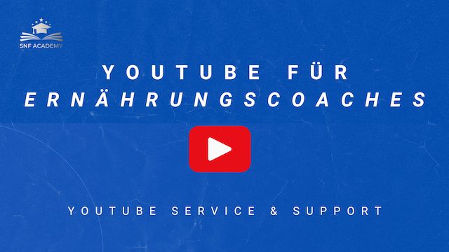 YouTube Kanal Ernährungscoach