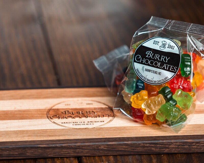 12 Flavor Gummi Bears 8oz.