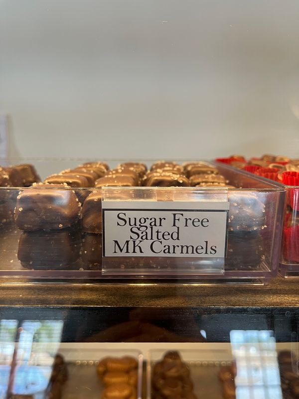 Sugar-Free Sea Salt Caramel (Milk Chocolate)