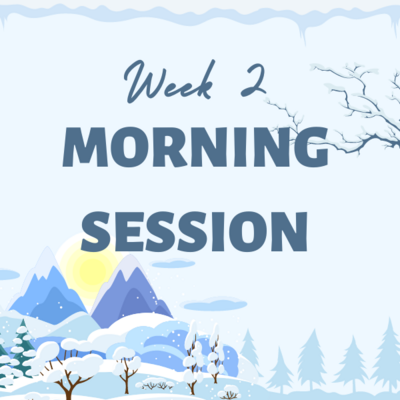 Morning Session 9am-12pm