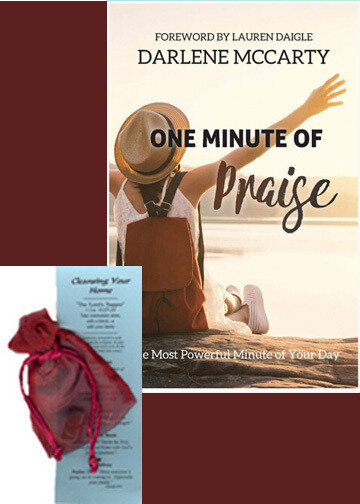 Revised &amp; Updated with 8 additional chapters.  (2nd Edition) - One Minute of Praise plus free scented anointing oil - the most power minute of your day - autographed (click for more info)