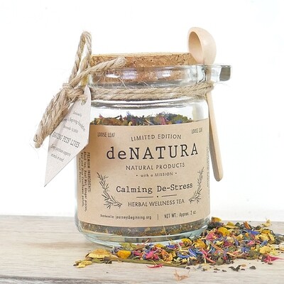 Calming De-Stress - Glass Jar