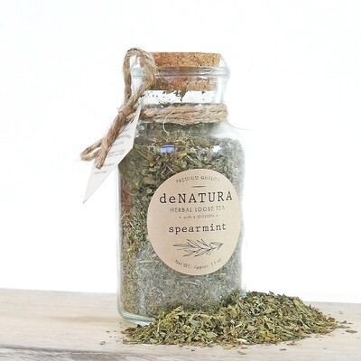 Spearmint Leaves - Glass Bottle