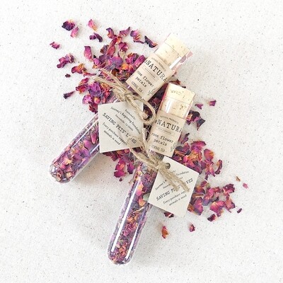 Rose Petals - Single Glass Tube