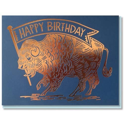 Birthday Buffalo Card Birthday Buffalo Card