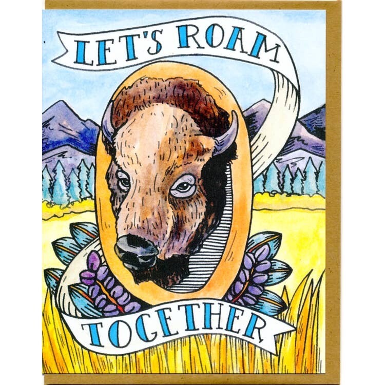 Let's Roam Together Card Let's Roam Together Card
