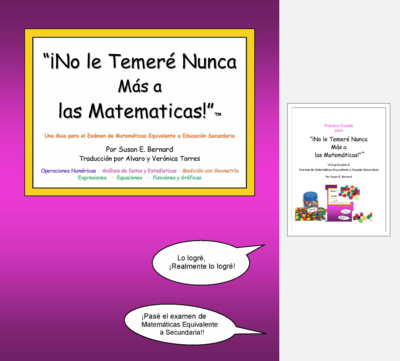 Spanish HiSET Math Textbook + Guided Practice