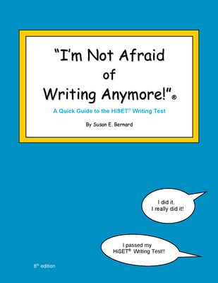 "I'm Not Afraid of Writing Anymore!" - Teacher Curriculum "I'm Not Afraid of Writing Anymore!" - Teacher Curriculum