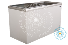 Морозильные лари со стеклянной крышкой AUCMA SD400