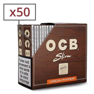 [50] Feuille a rouler OCB Slim et Tips x 32