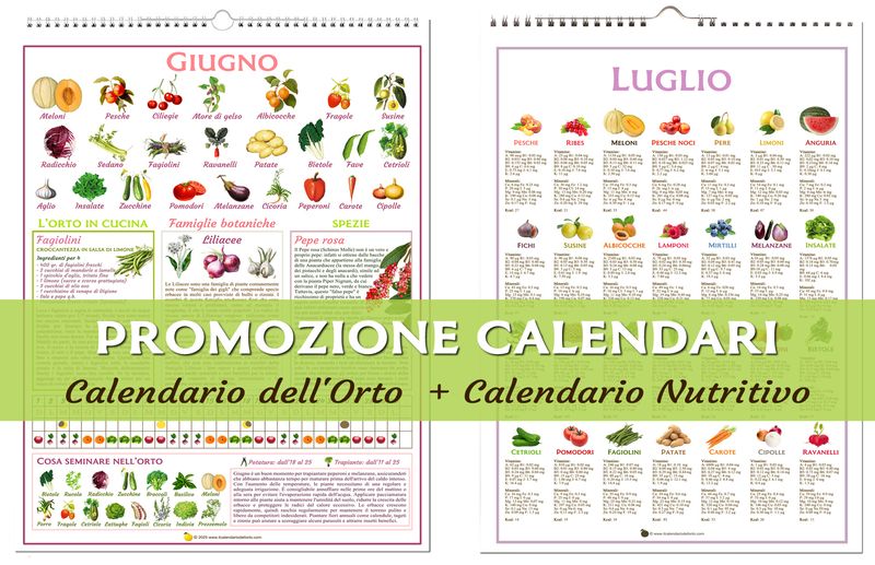 Il Nuovo Calendario dell&#39;Orto + Il Nuovo Calendario Nutritivo
