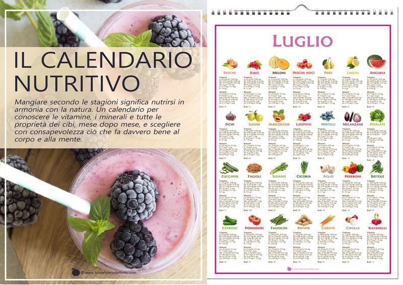 Il Nuovo Calendario Nutritivo