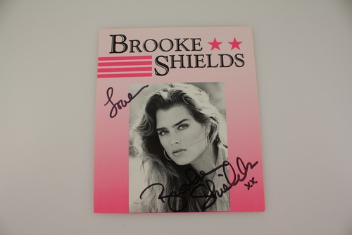 Brooke Shields Autographed Photo