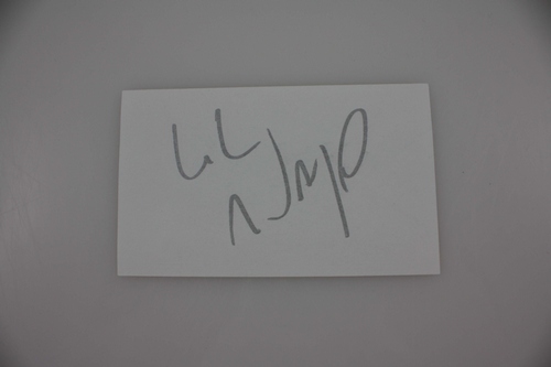 Lil Wayne Authentic Autographed Index Card