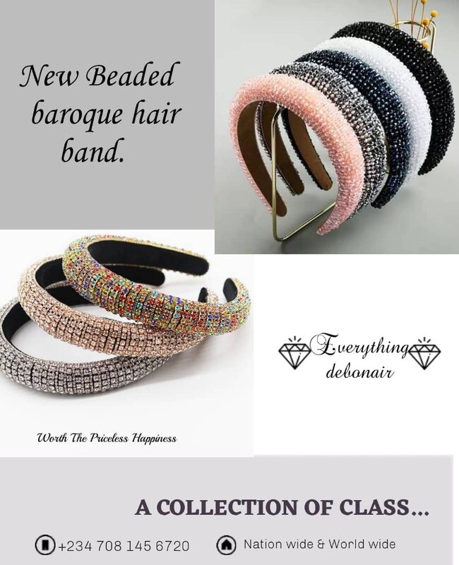 Beaded Baroque Headband