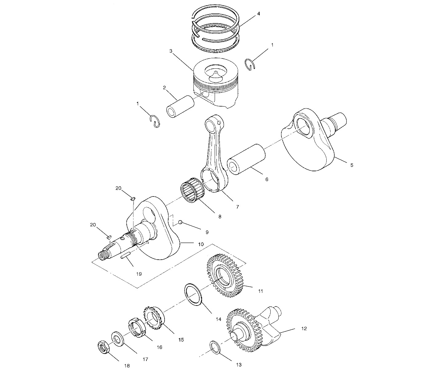 3087091 - Gear - 1, Balance