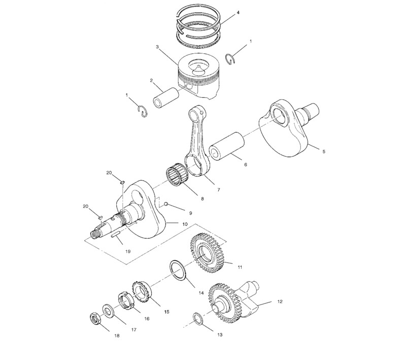 3087091 - Gear - 1, Balance