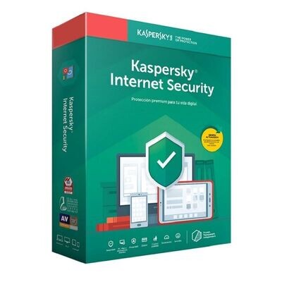 ANTIVIRUS KASPERSKY INTERNET SECURITY para 4 DISPOSITIVOS