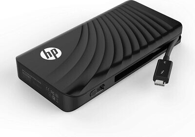 HP Disco externo SSD P800 Thunderbolt 3 Type-C 256GB Negro HP Disco externo SSD P800 Thunderbolt 3 Type-C 256GB Negro