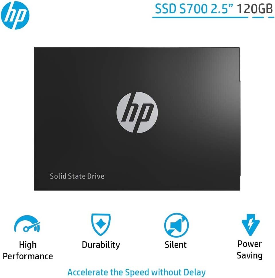 HP Disco solido SSD S700 2.5"
S700 Mainstream 120 GB