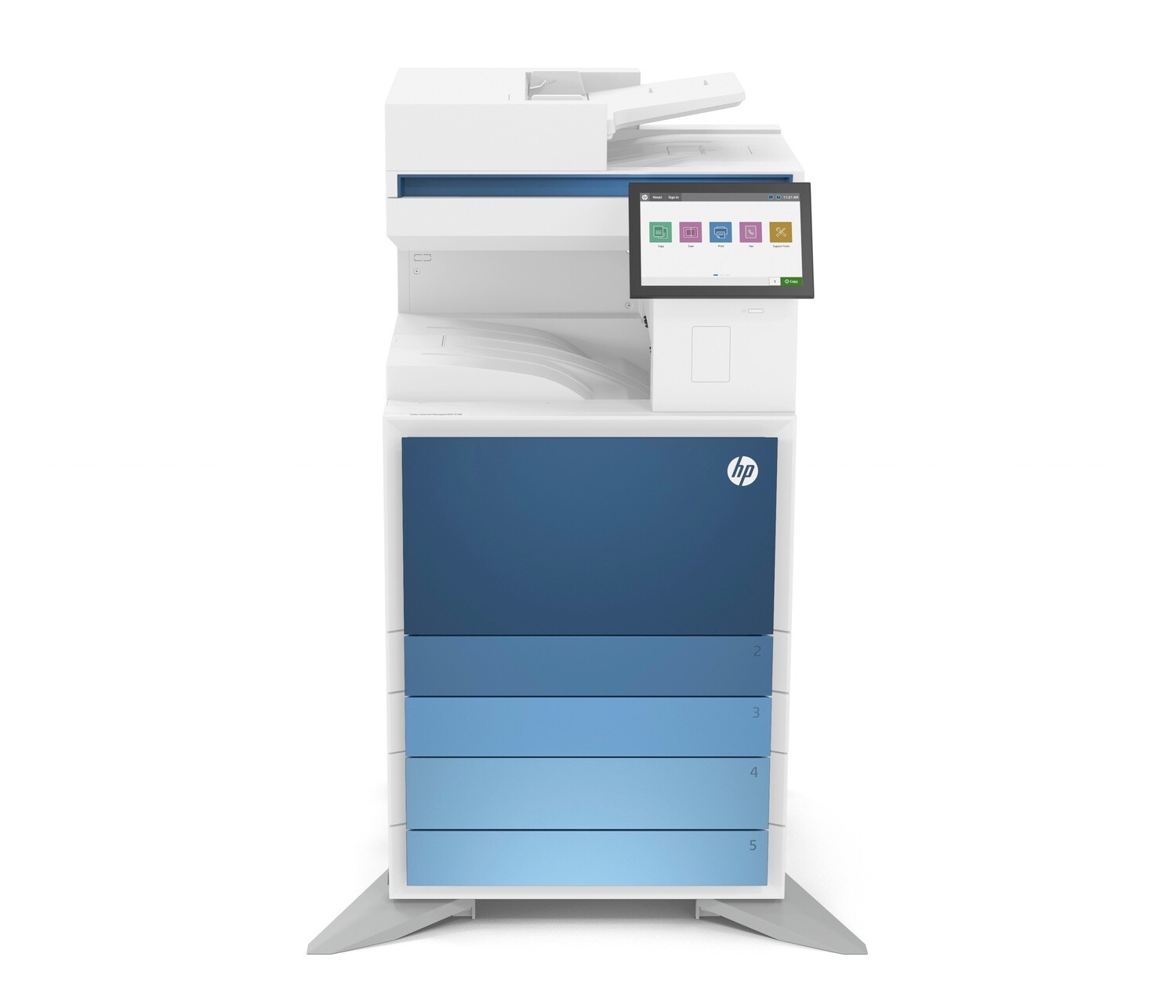 Impresora multifunción HP Color
LaserJet Managed de la serie E786dn