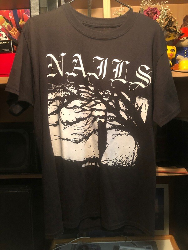 Nails Unsilent Death T-Shirt | Medium | Black