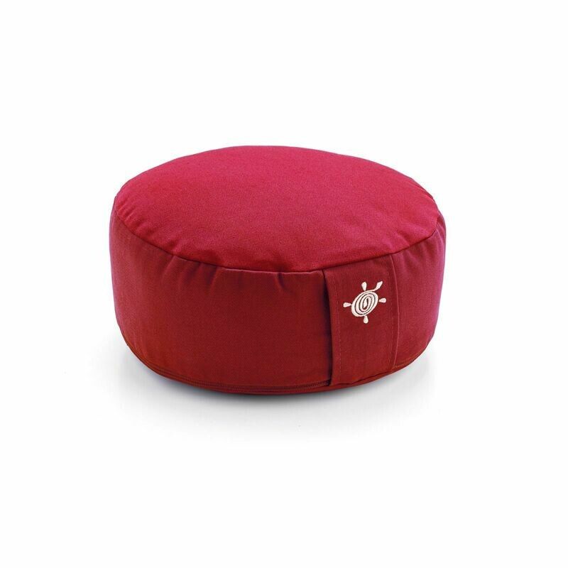 Red Round Cushion
