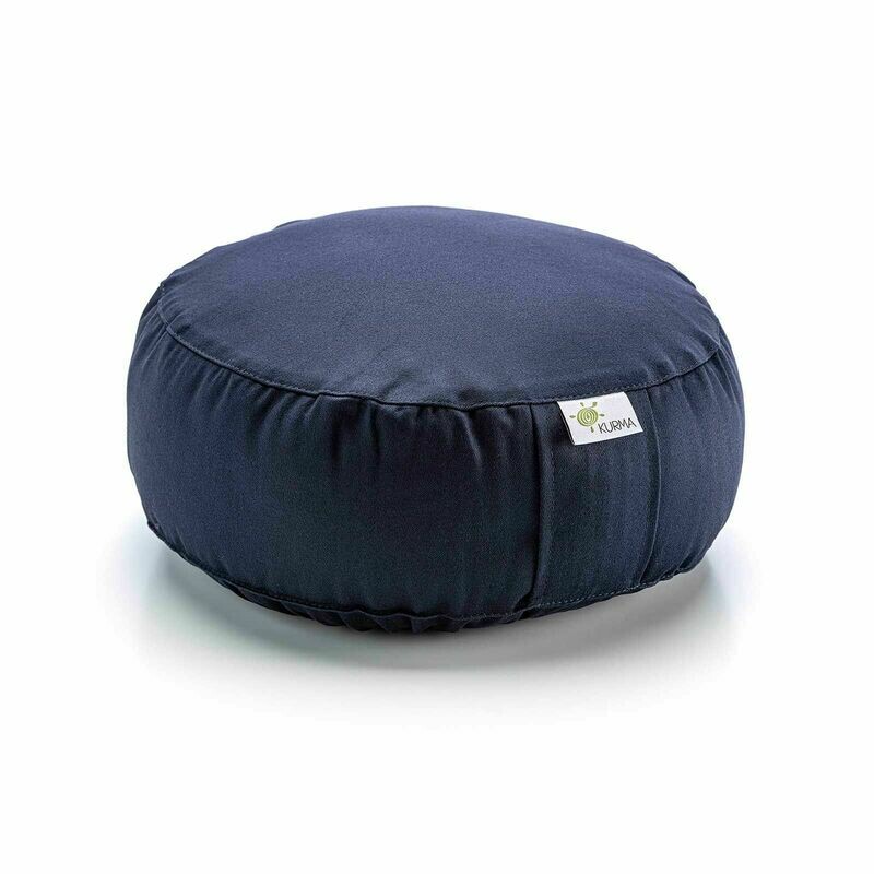 Blue Round Cushion