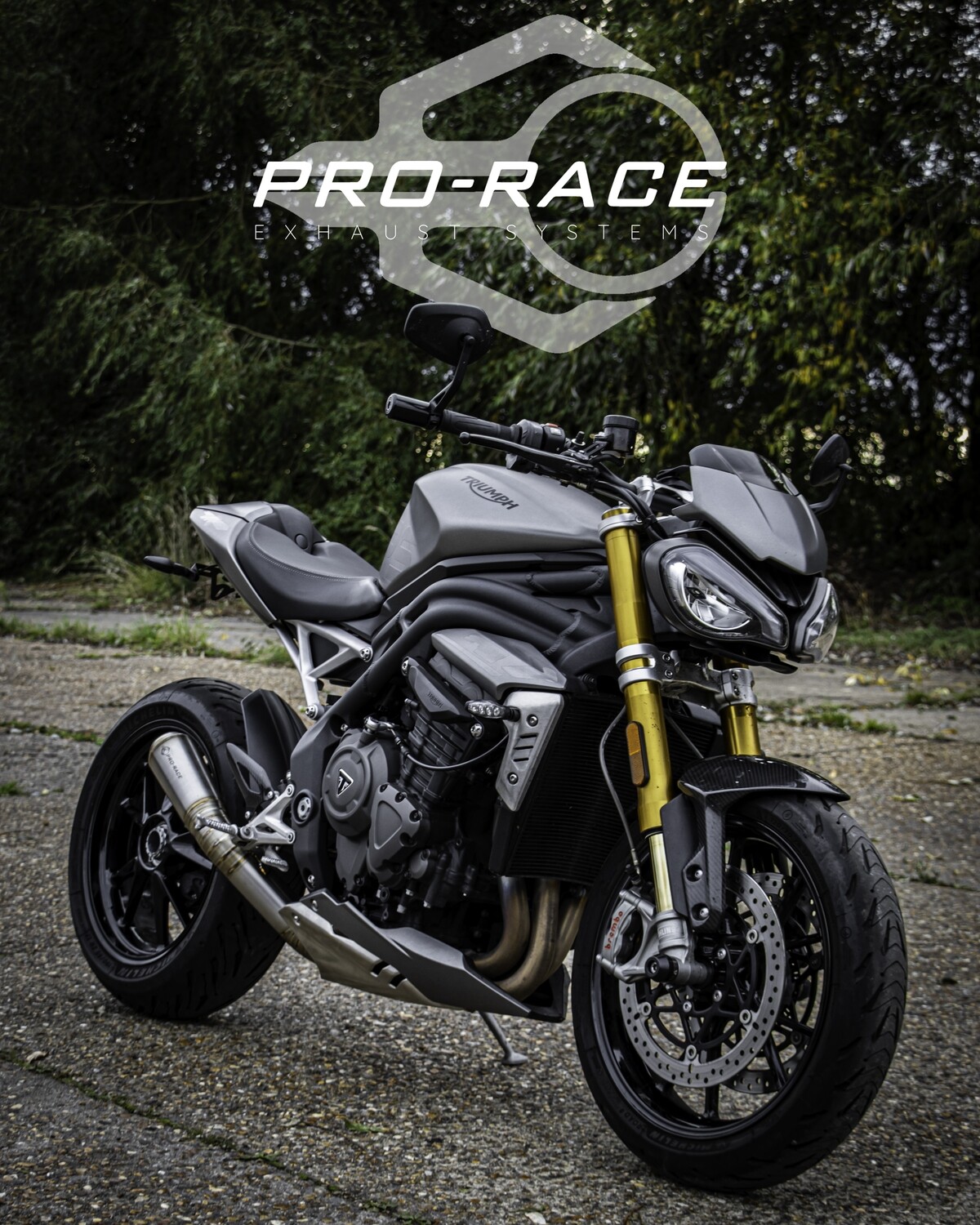 Speed 2024 triple exhaust