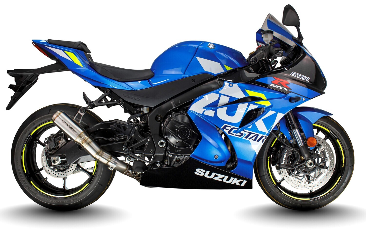 SUZUKI GSX R 1000 2017 2022 TITANIUM GP R2R SLIP ON GP EXHAUST