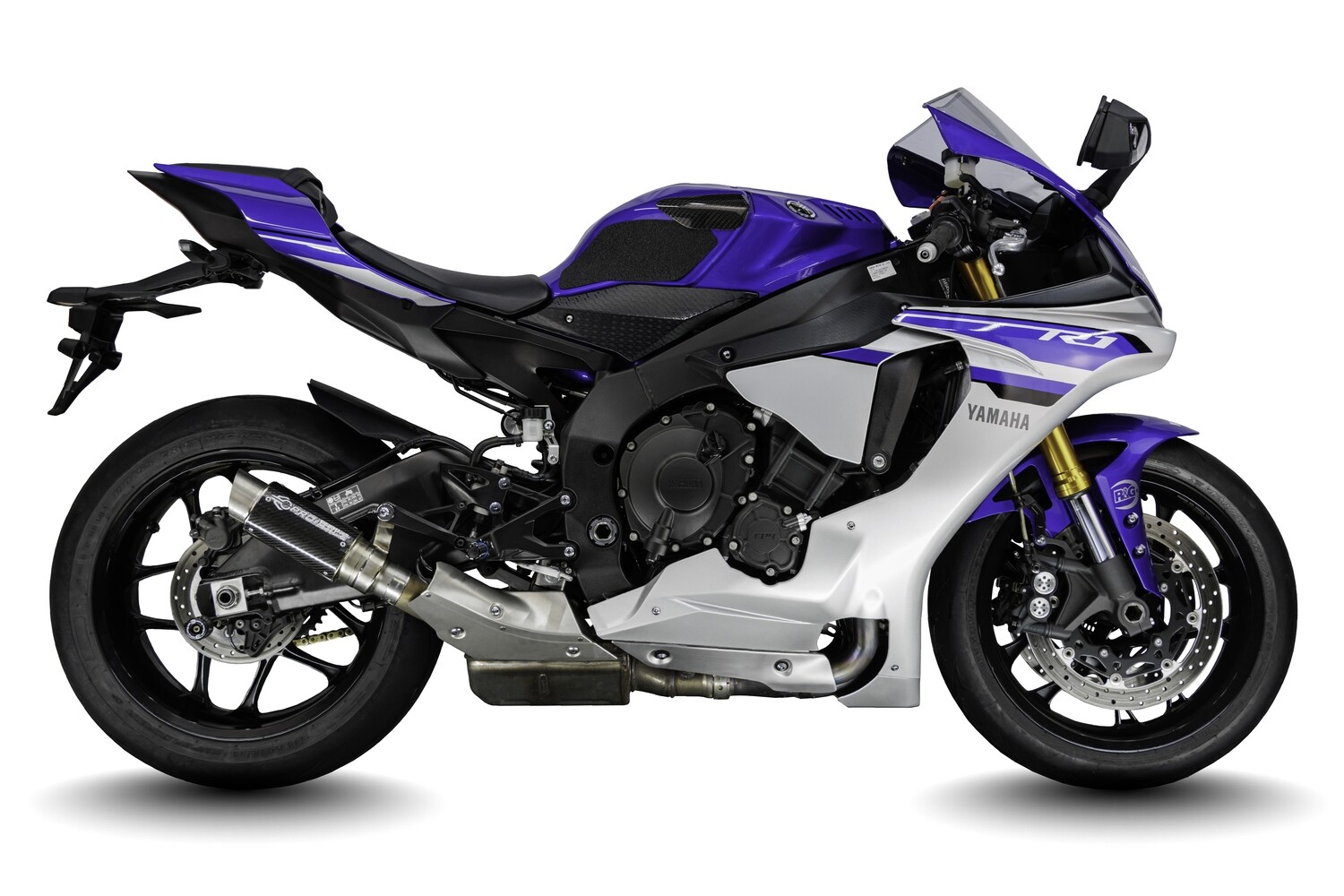 YAMAHA R1 R1M 2015 2022 TITANIUM GP R1R SLIP ON GP EXHAUST