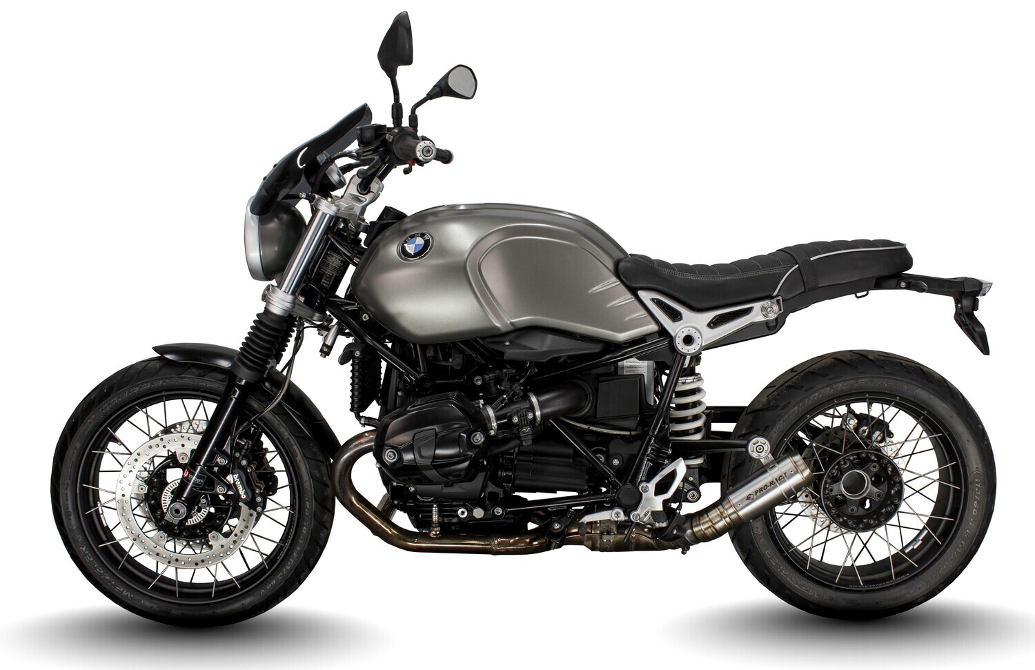 BMW R NINE T R9T 2014 2020 Pro Race exhaust systems Titanium