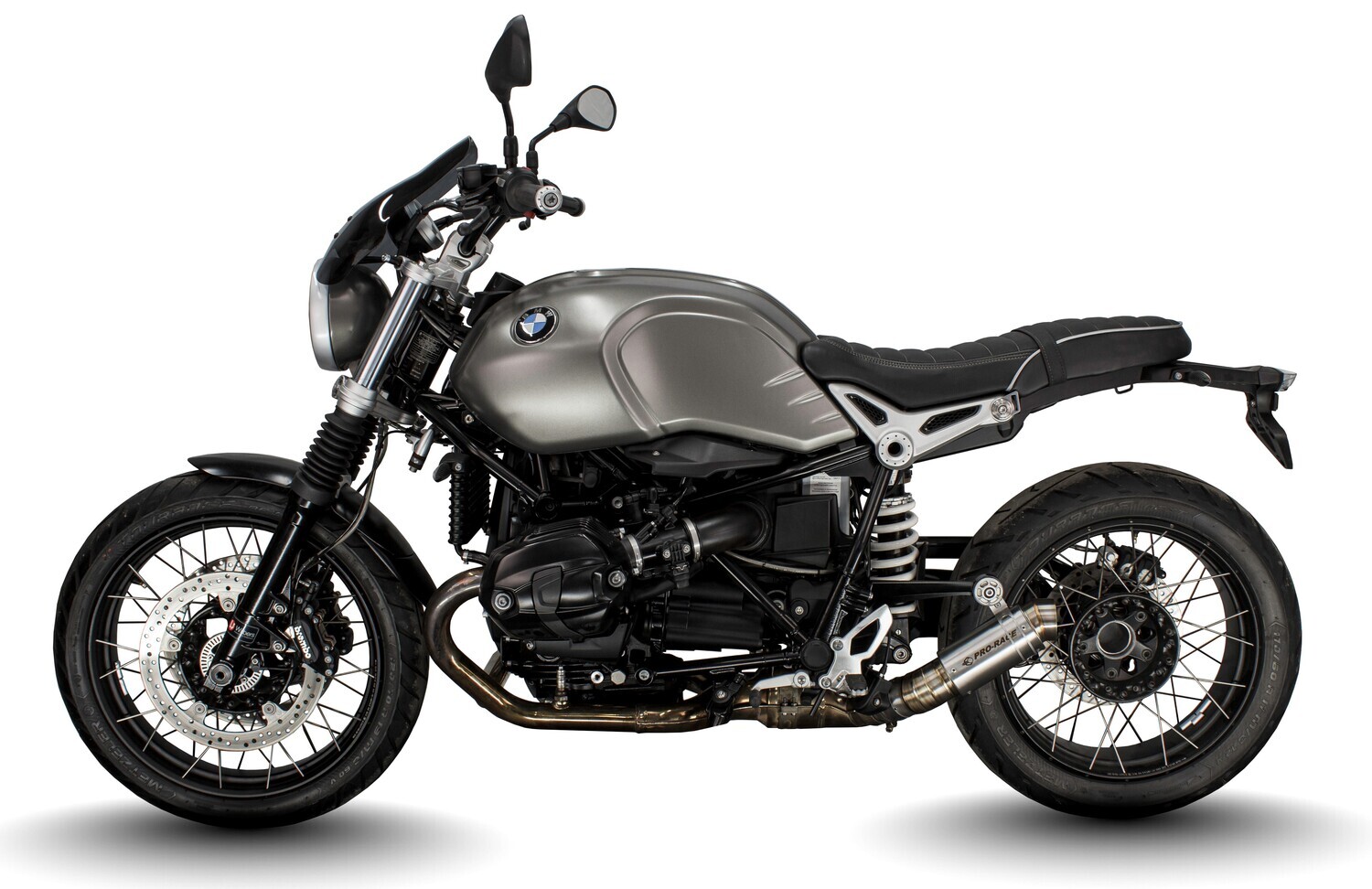 BMW R NINE T R9T 2021 2023 Pro Race exhaust systems Titanium