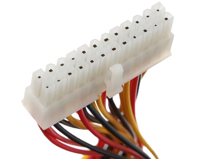 Câble Rallonge Alimentation ATX 24 Broches - 20 cm