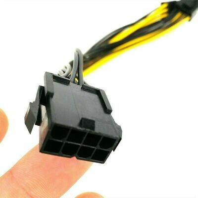 Câble PCIe 2x 8 pin (6 + 2 broches) splitter Séparateur