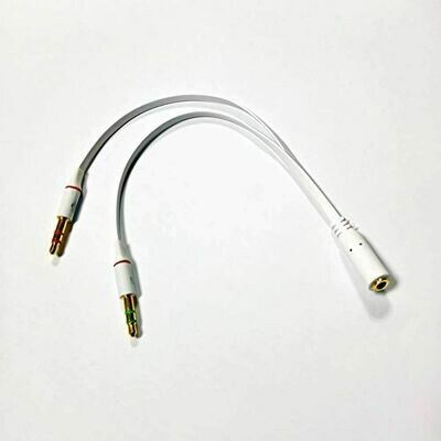 Câble Adaptateur Jack 3.5mm Casque/Micro PC