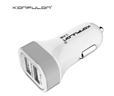 Chargeur Voiture Allume-Cigare Double USB Compatible Charge Rapide
