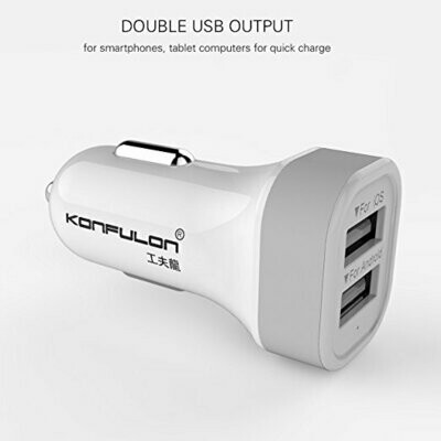 Chargeur Rapide Allume Cigare USB DOUBLE