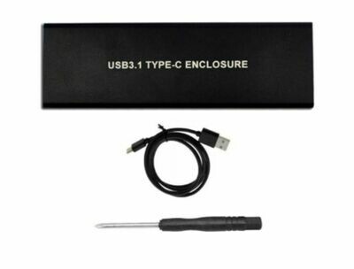 BOITIER  EXTERNE NVME SSD M2 / SORTIE USB C