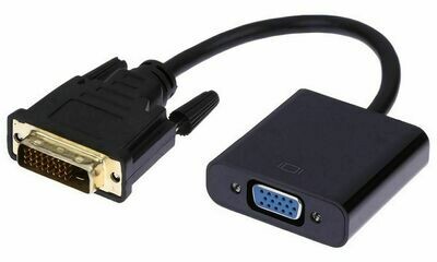 Câble DVI vers VGA 1080P DVI-D 24 + 1 vers VGA HDTV