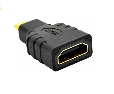 Adaptateur Micro HDMI Mâle vers HDMI Femelle
