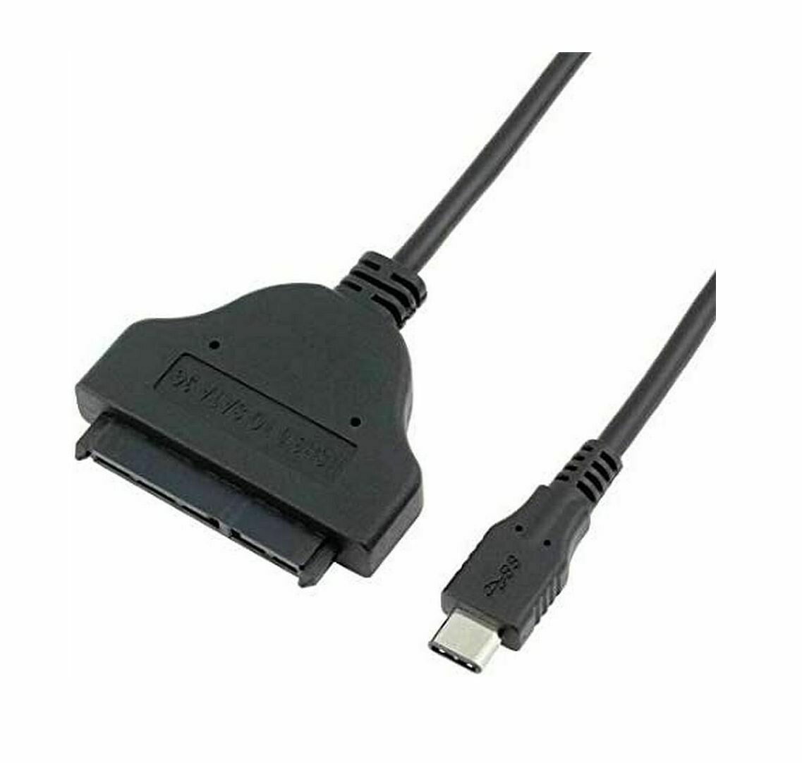 Câble  USB 3.1 Type C pour  Disque Dur SSD/SATA 2,5