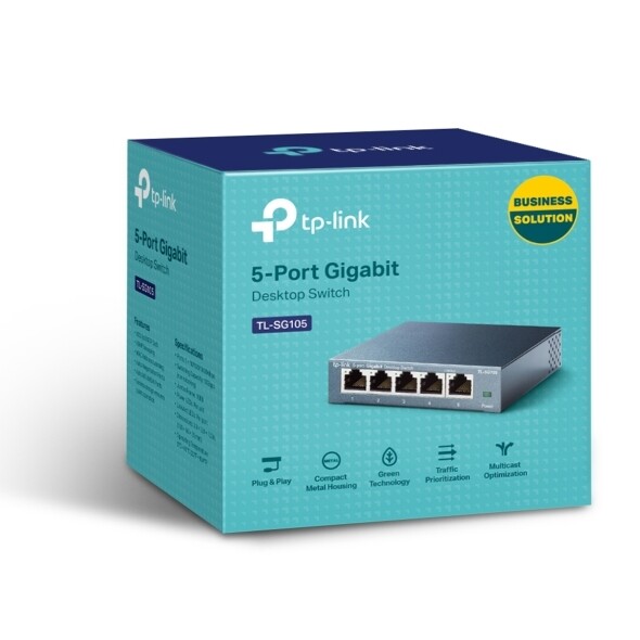 TP-LINK TL-SG105 5-PORT GIGABIT SWITCH