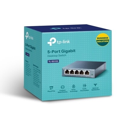 TP-LINK TL-SG105 5-PORT GIGABIT SWITCH